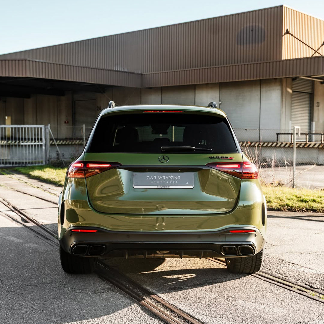 Gloss Military Green Vinyl Wrap