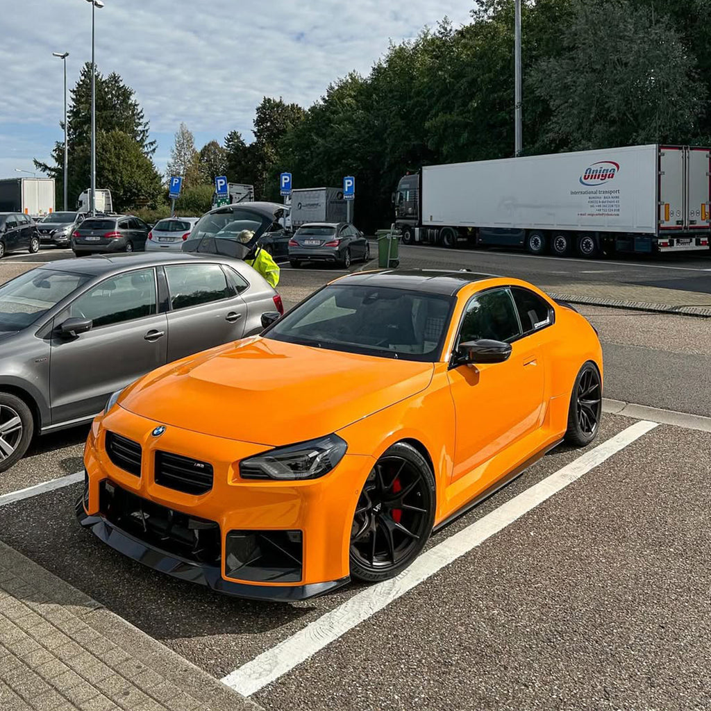 Gloss Papaya Orange Vinyl Wrap
