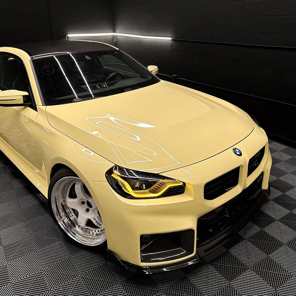 Gloss Pastel Yellow Vinyl Wrap