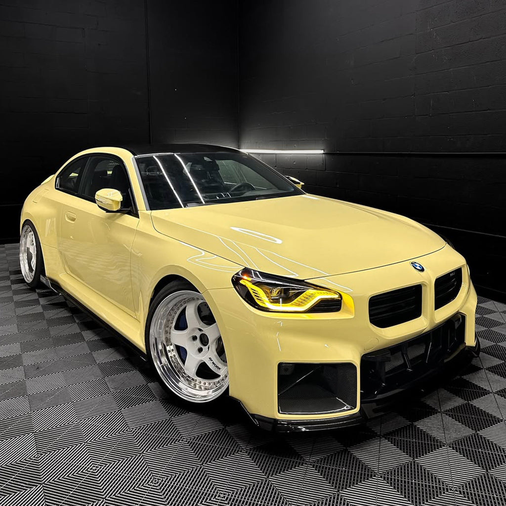 Gloss Pastel Yellow Vinyl Wrap