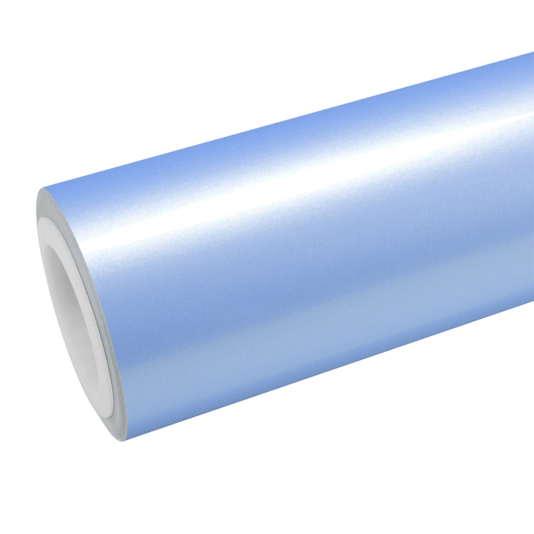 Gloss Pearl Baby Blue Vinyl Wrap