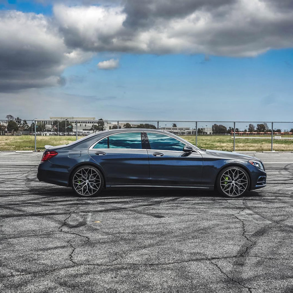 Gloss Pearl Sparkle Black Vinyl Wrap