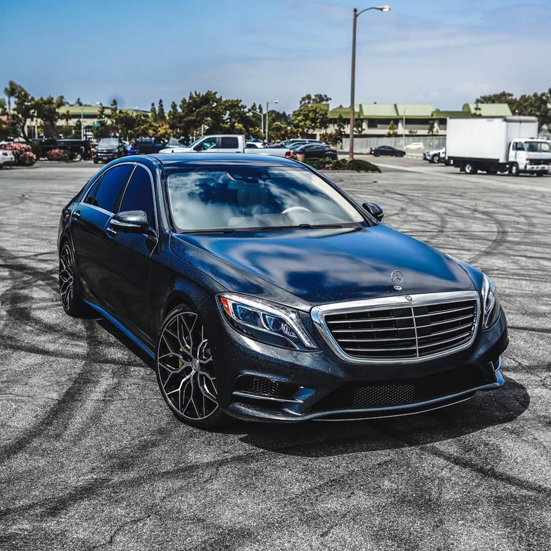 Gloss Pearl Sparkle Black Vinyl Wrap