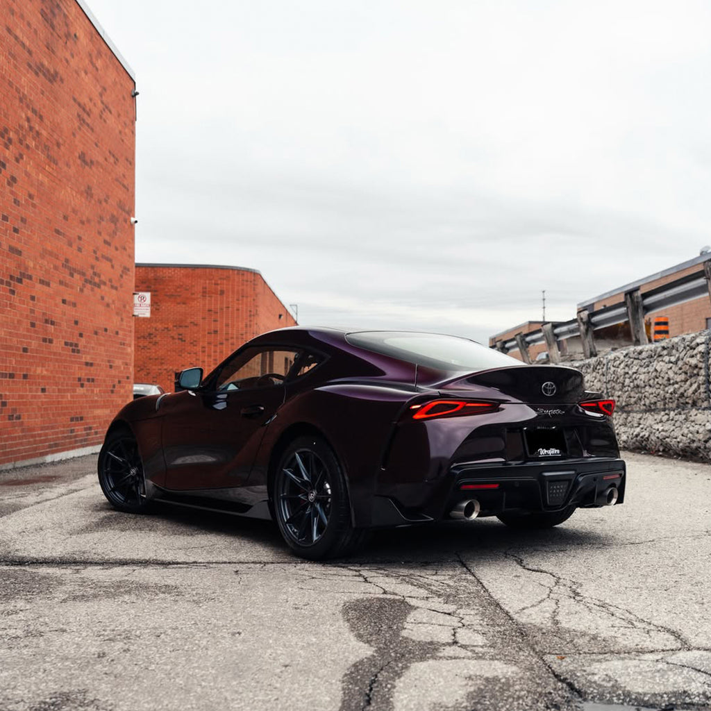 Gloss Phantom Rose Black Color Shift Vinyl Wrap