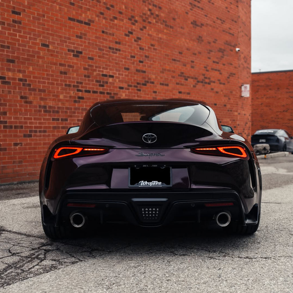 Gloss Phantom Rose Black Color Shift Vinyl Wrap