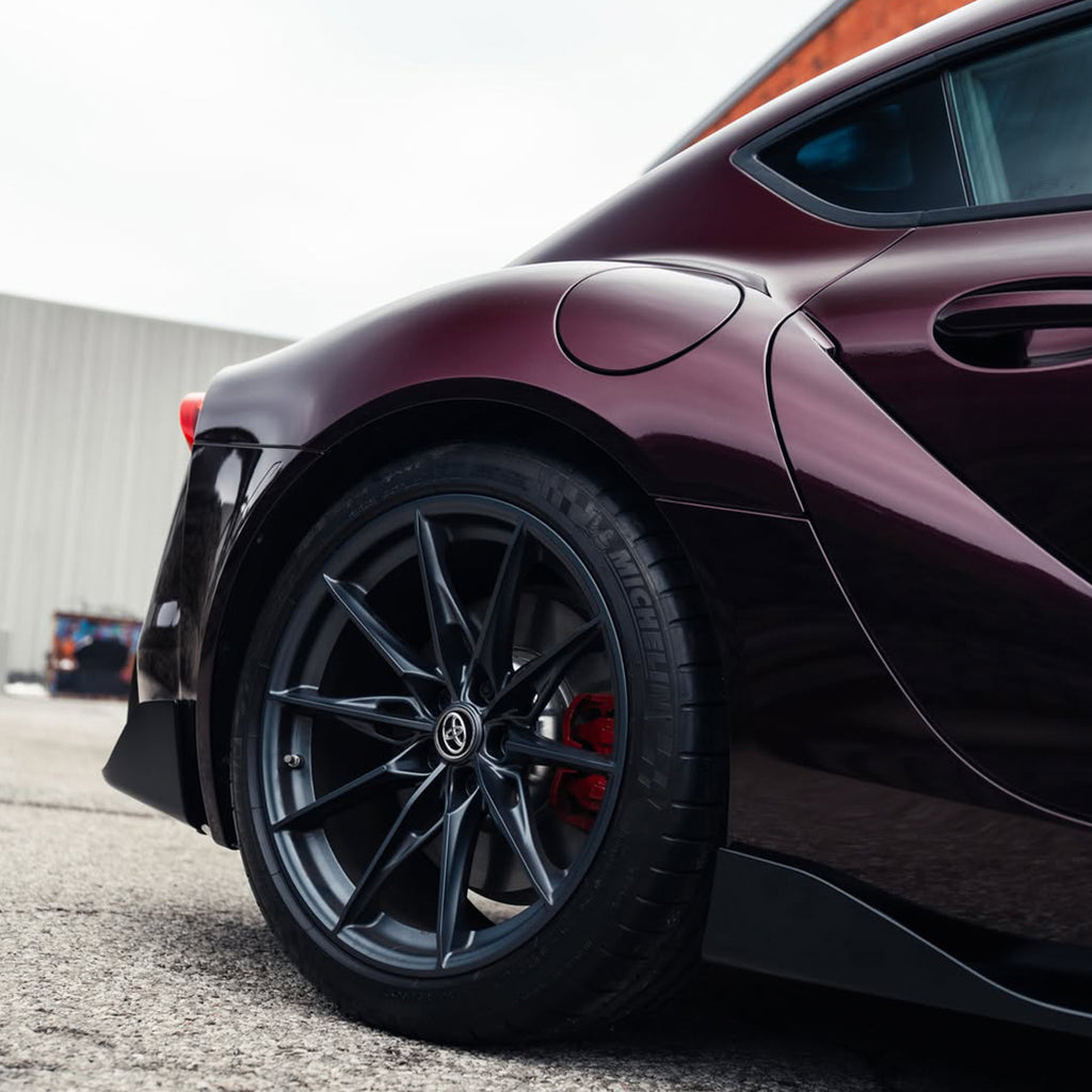 Gloss Phantom Rose Black Color Shift Vinyl Wrap
