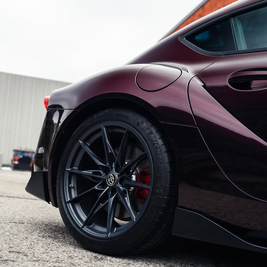 Gloss Phantom Rose Black Color Shift Vinyl Wrap