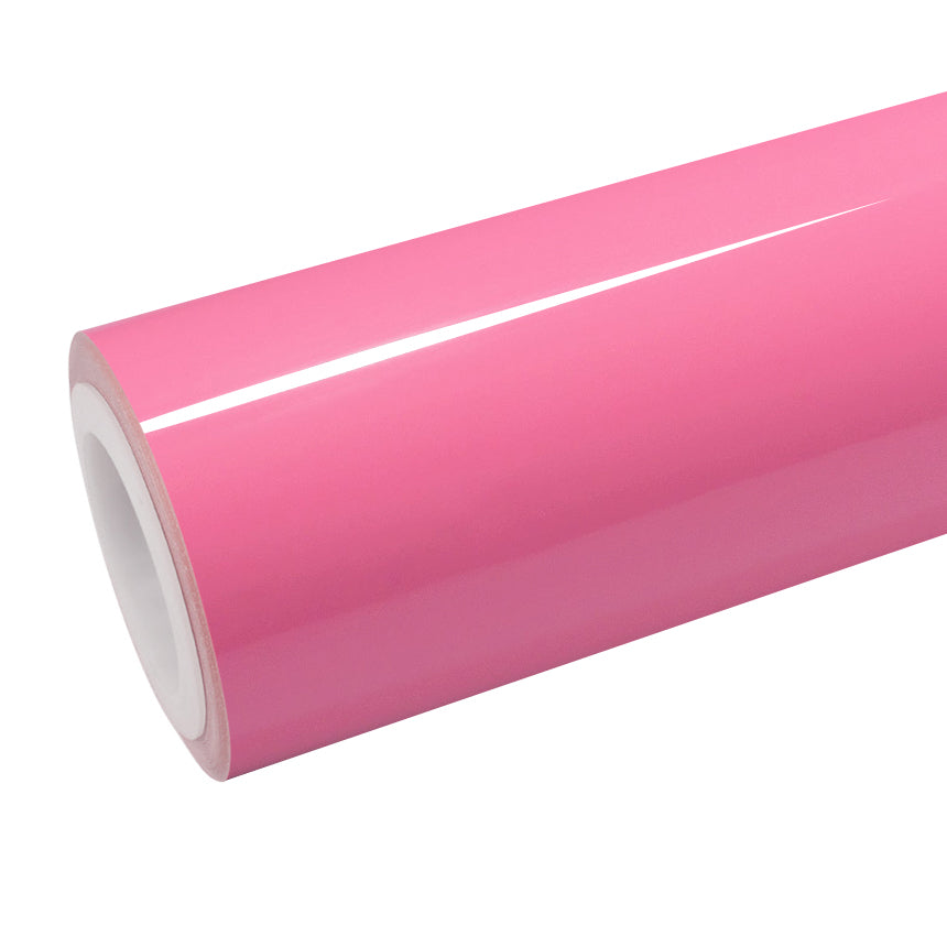 Gloss Pink Vinyl Wrap automotive car wrap film