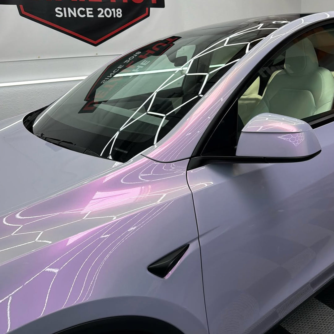 Gloss Platinum Purple Vinyl Wrap