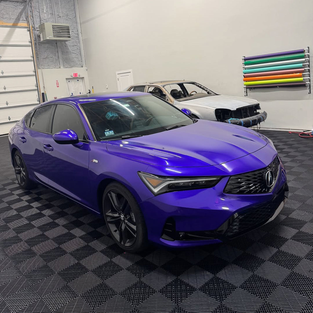 Gloss Purple Vinyl Wrap