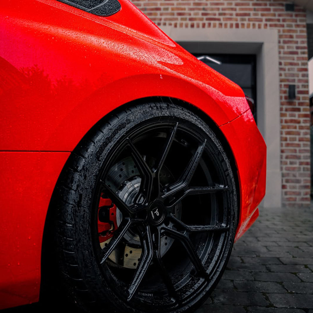 Gloss Racing Red Vinyl Wrap