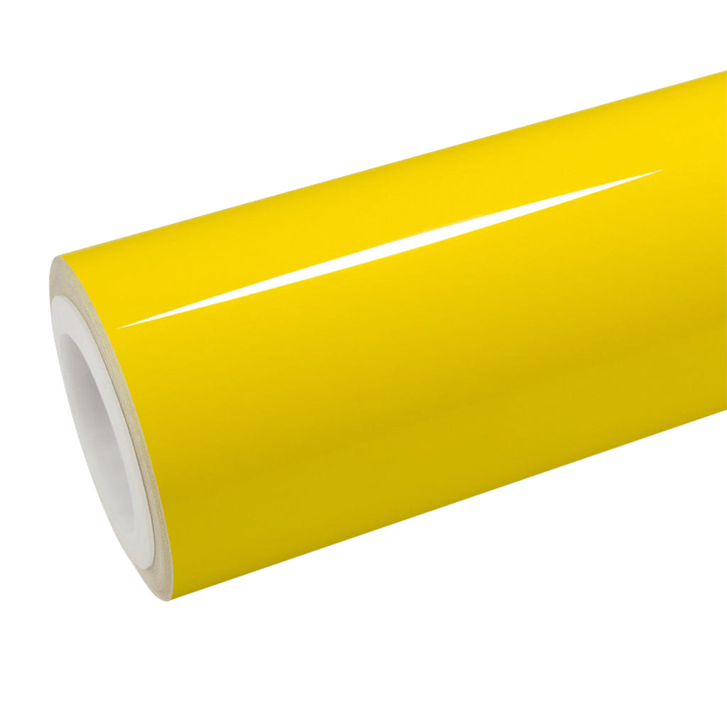 Gloss Racing Yellow Vinyl Wrap