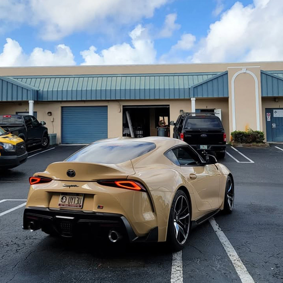 Gloss Sand Yellow Vinyl Wrap