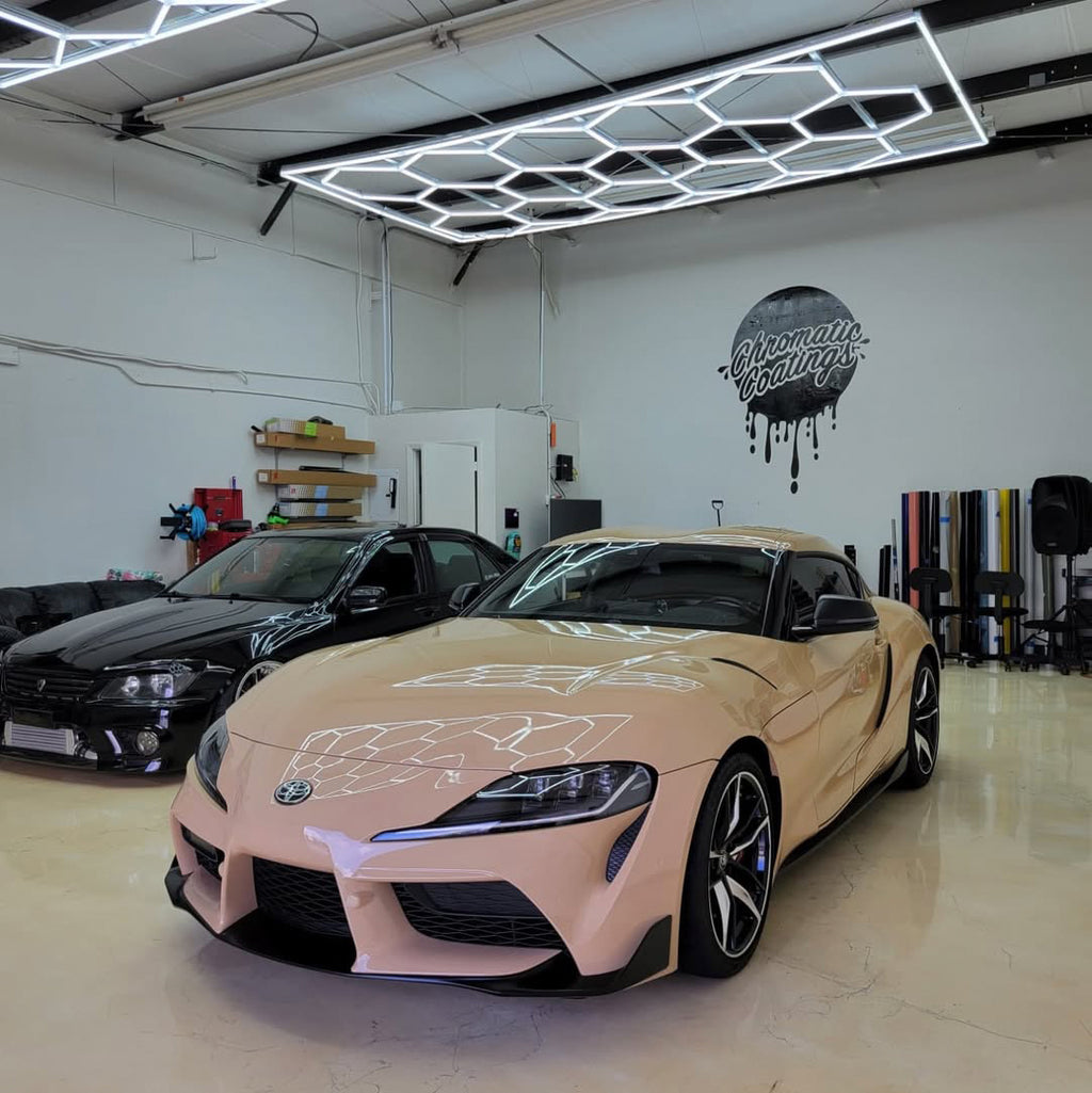 Gloss Sand Yellow Vinyl Wrap