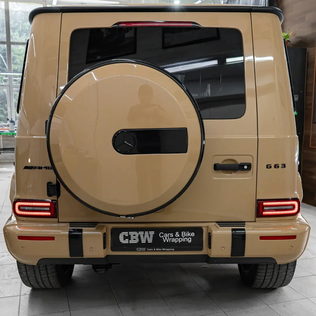 Gloss Sand Yellow Vinyl Wrap