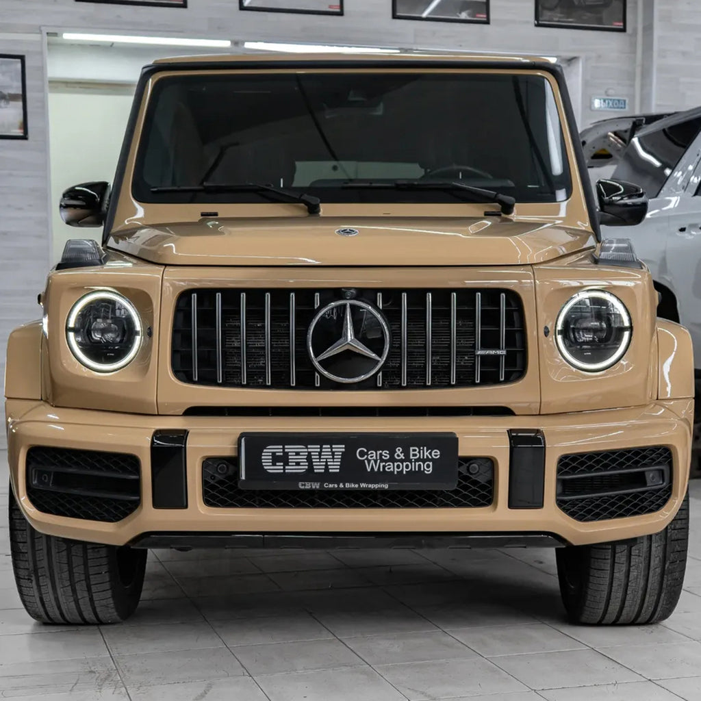 Gloss Sand Yellow Vinyl Wrap