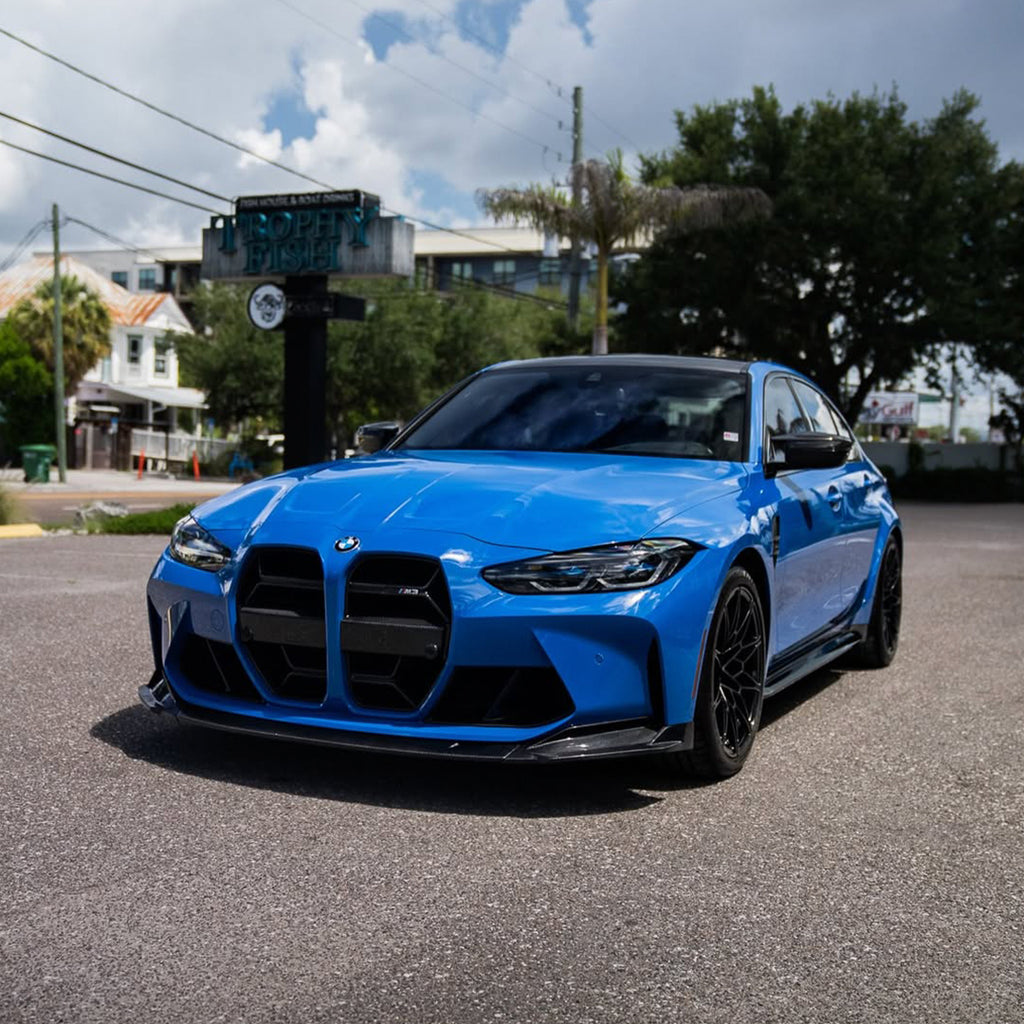 Gloss Shark Blue Vinyl Wrap