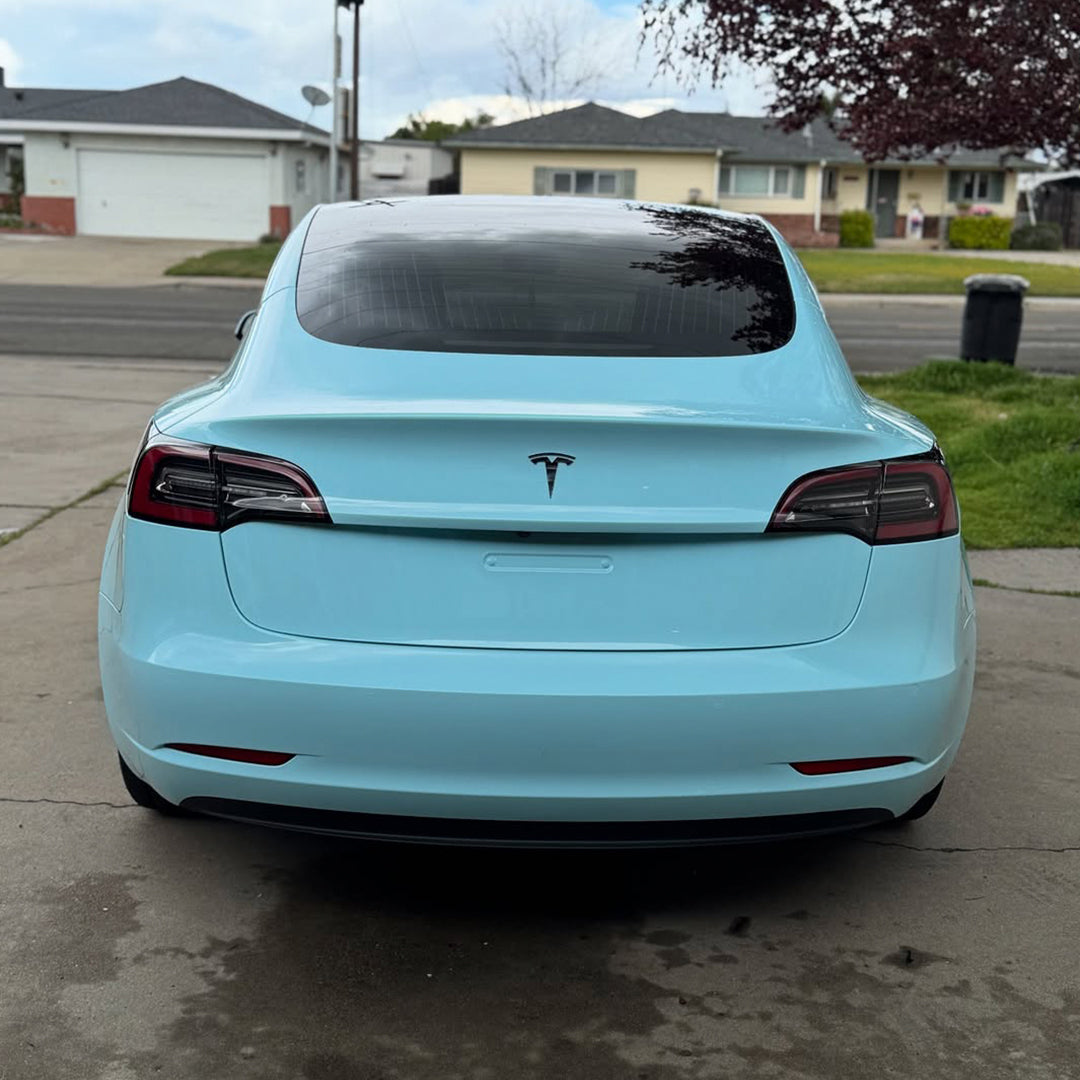 Gloss Sky Blue Vinyl Wrap