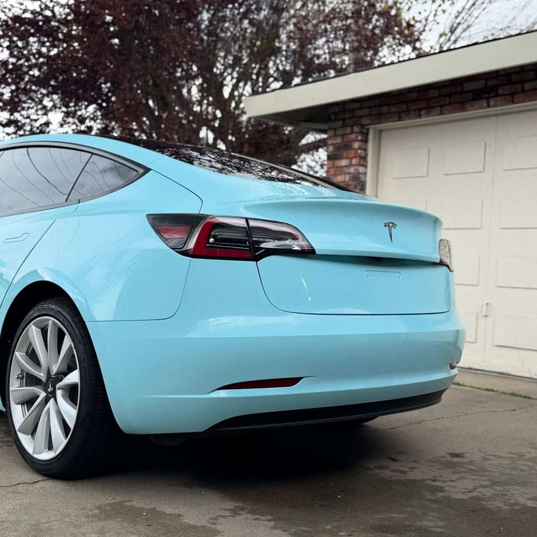 Gloss Sky Blue Vinyl Wrap