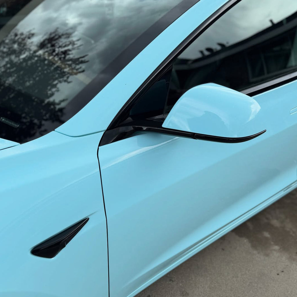 Gloss Sky Blue Vinyl Wrap