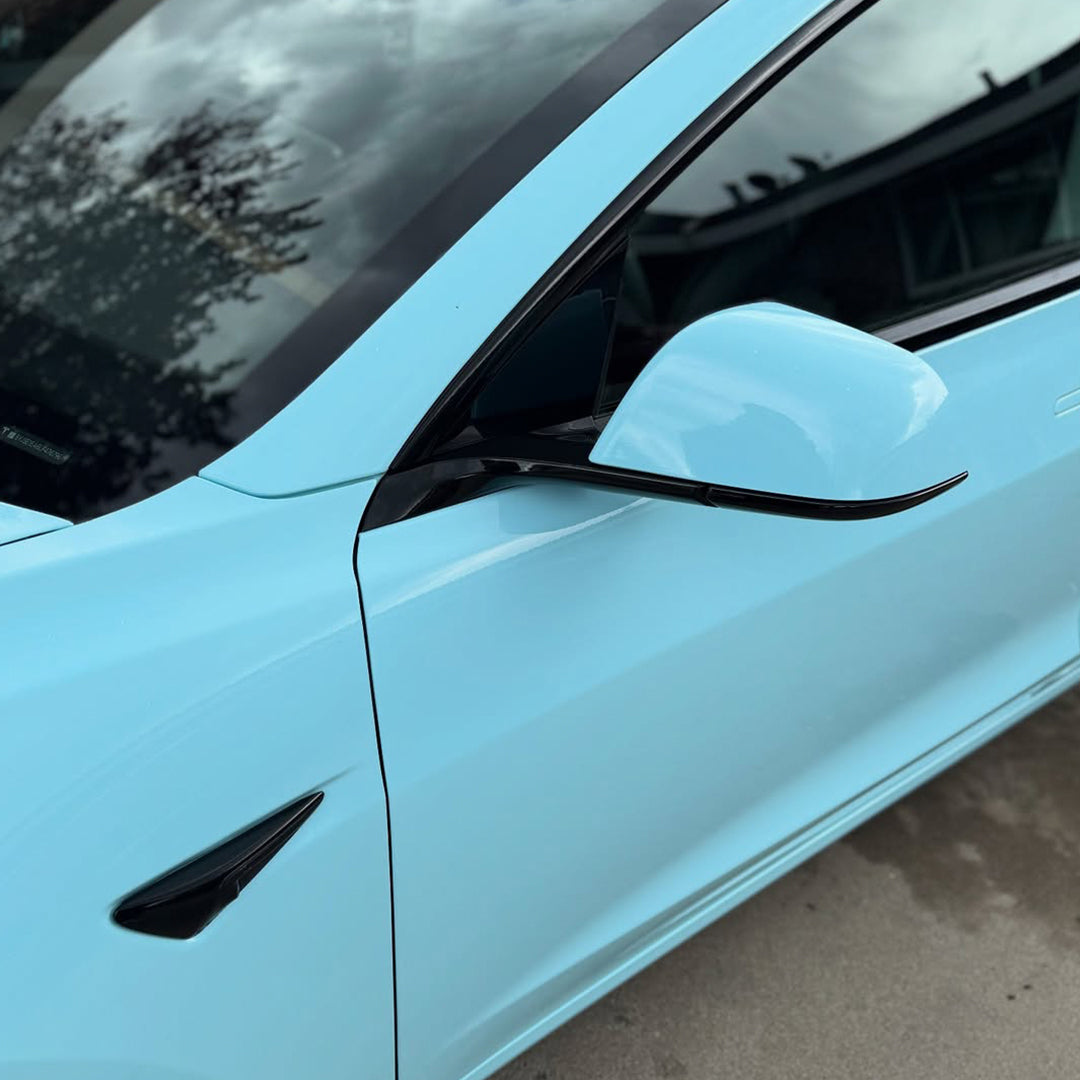 Gloss Sky Blue Vinyl Wrap
