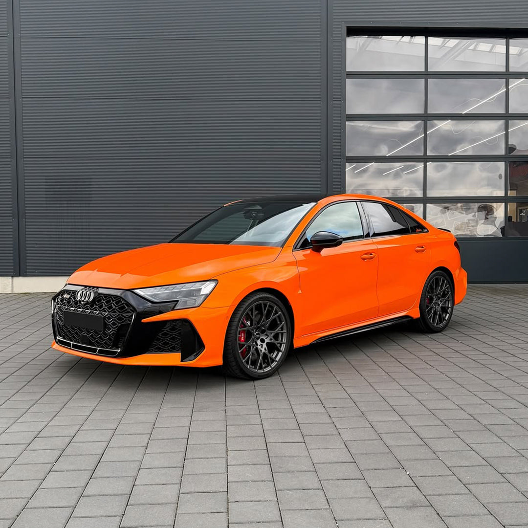 Gloss Sunny Orange Vinyl Wrap