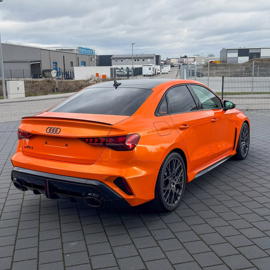 Gloss Sunny Orange Vinyl Wrap