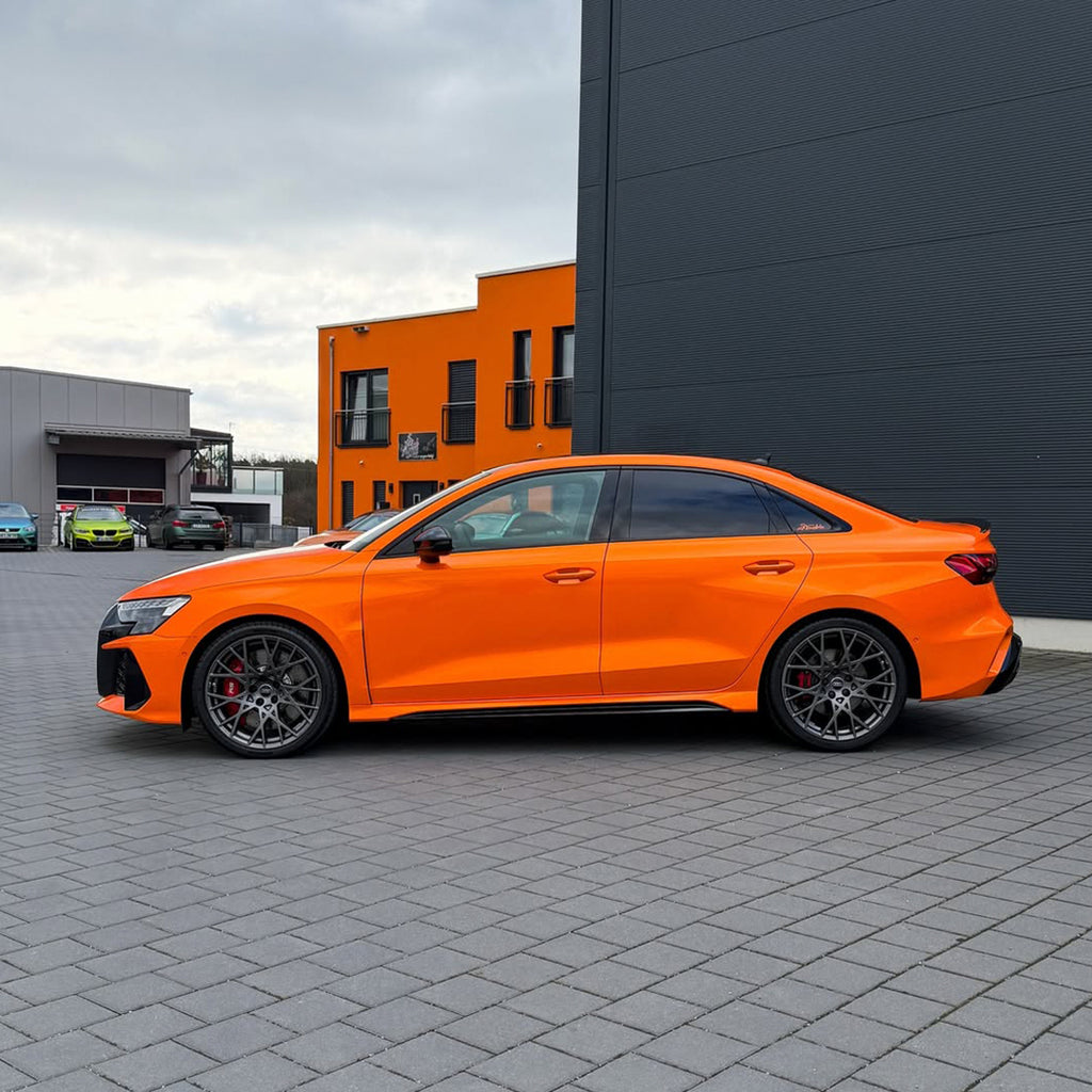 Gloss Sunny Orange Vinyl Wrap