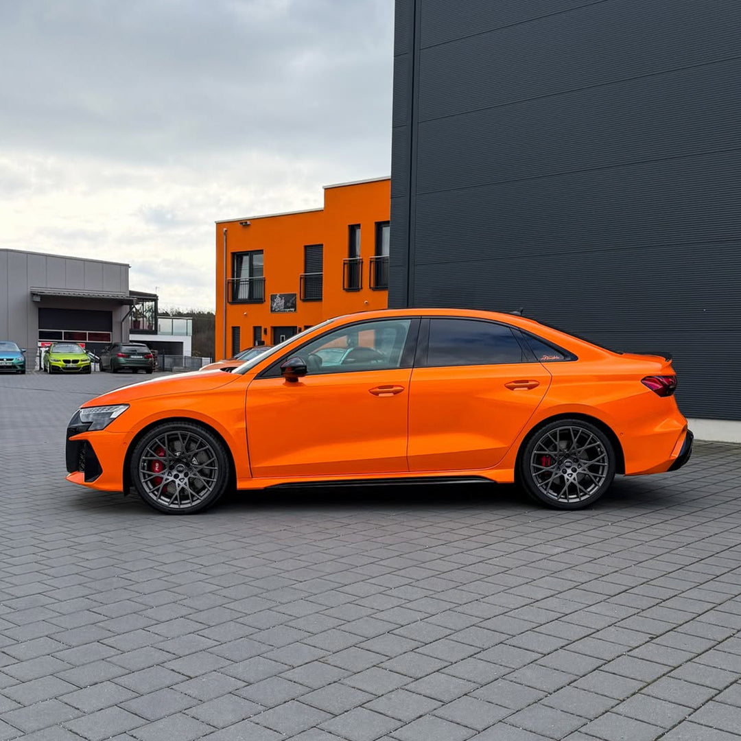Gloss Sunny Orange Vinyl Wrap