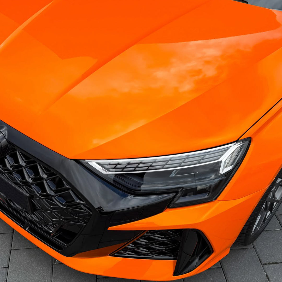 Gloss Sunny Orange Vinyl Wrap