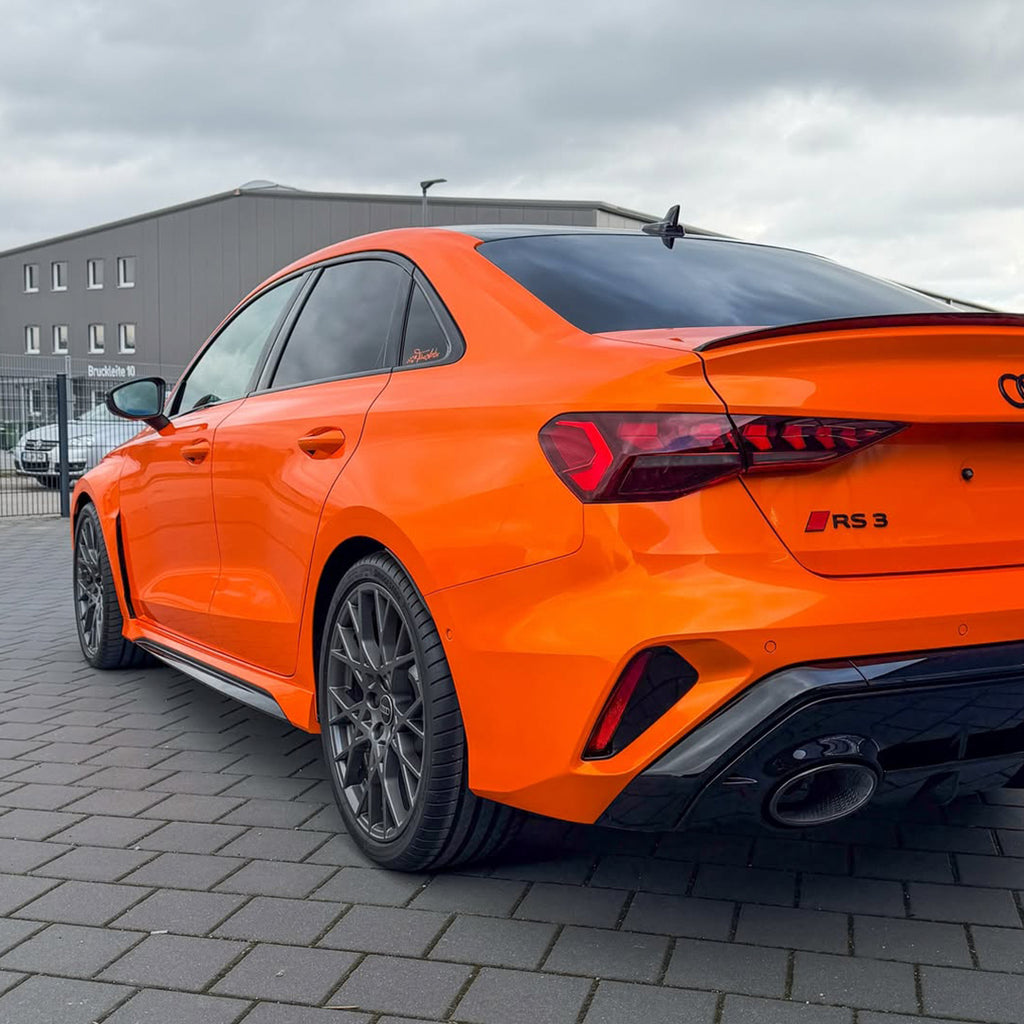 Gloss Sunny Orange Vinyl Wrap