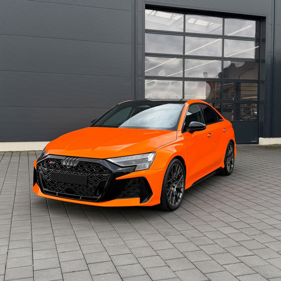 Gloss Sunny Orange Vinyl Wrap