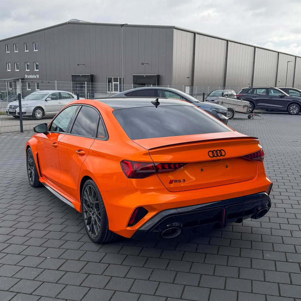 Gloss Sunny Orange Vinyl Wrap