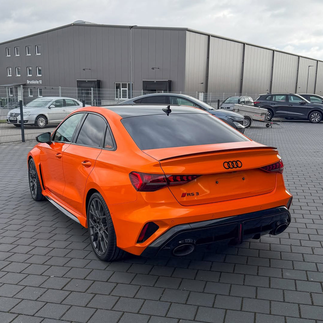 Gloss Sunny Orange Vinyl Wrap