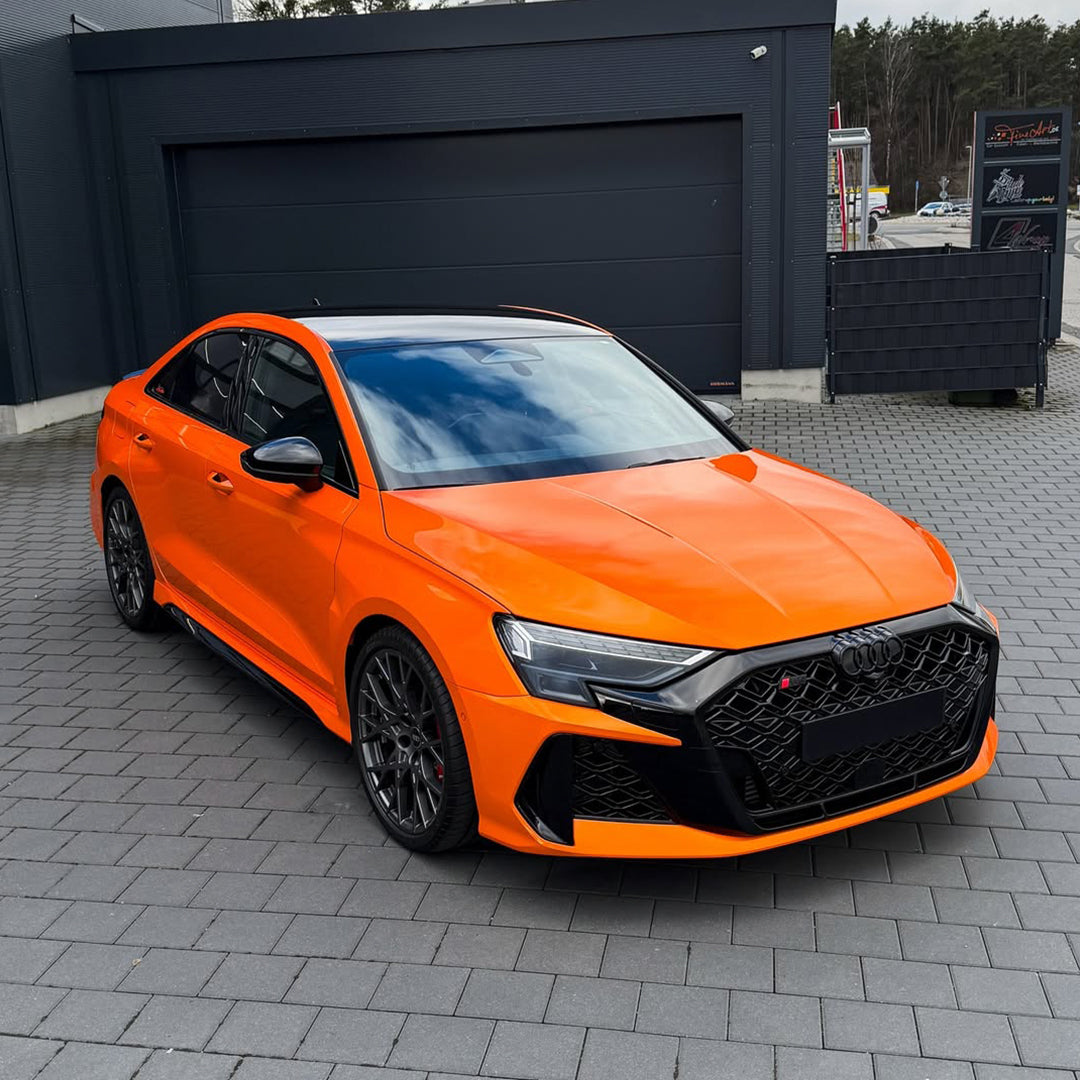 Gloss Sunny Orange Vinyl Wrap