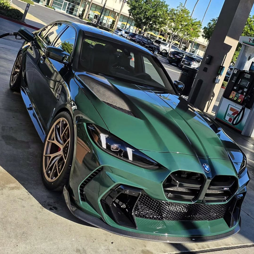 Glossy Black Green PPF