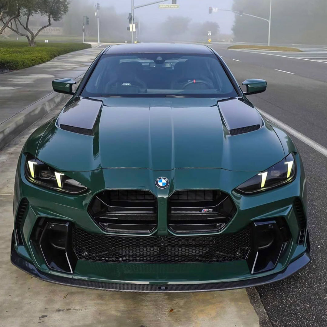 Glossy Black Green PPF