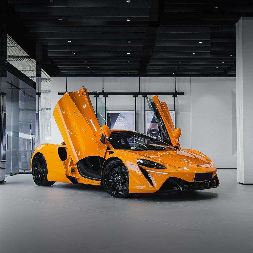 Glossy Mclaren Orange PPF