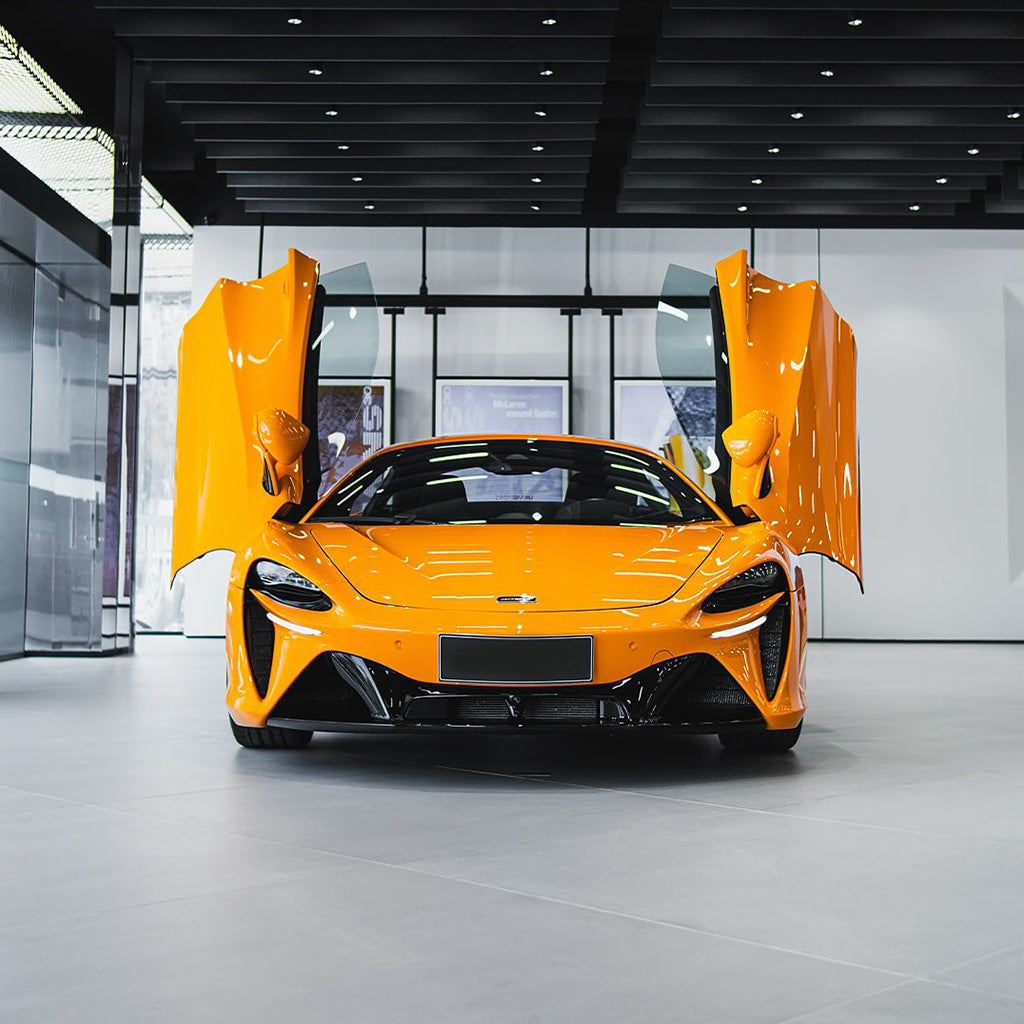 Glossy Mclaren Orange PPF