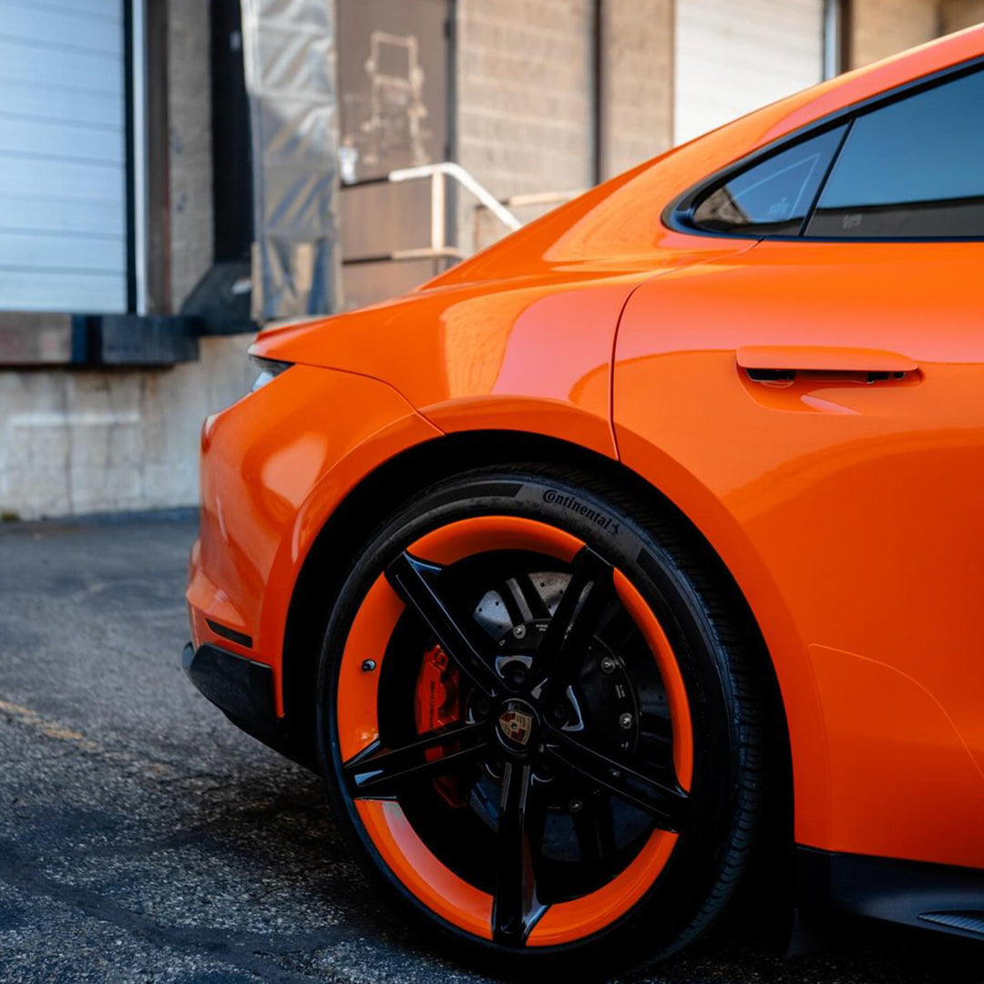 Glossy Metallic Racing Orange PPF