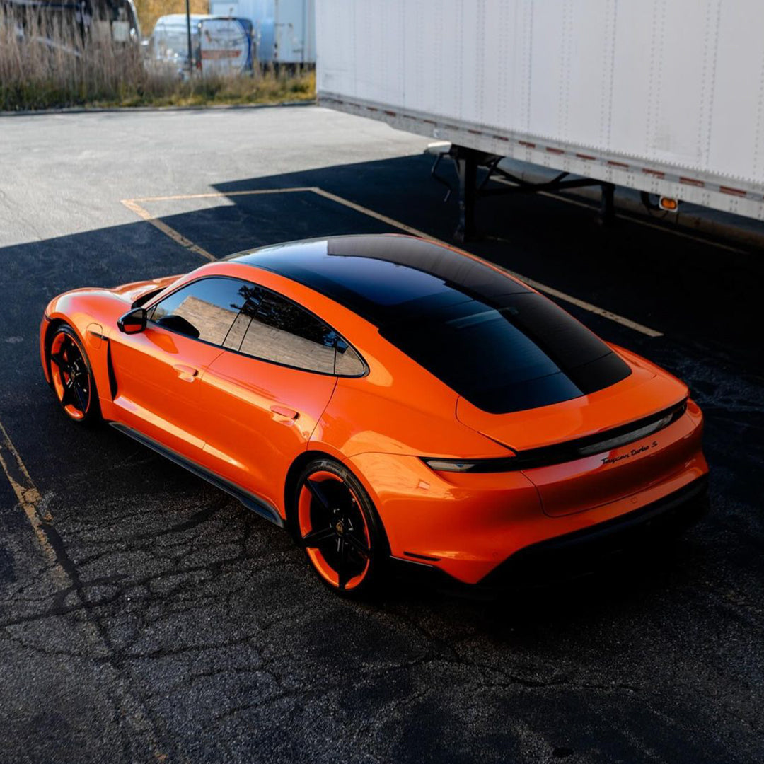 Glossy Metallic Racing Orange PPF