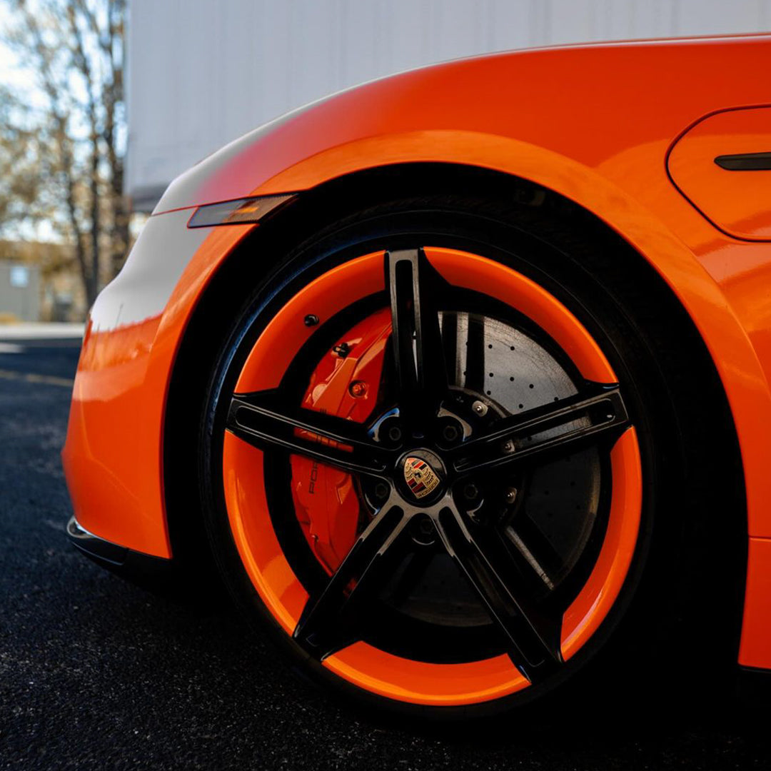 Glossy Metallic Racing Orange PPF