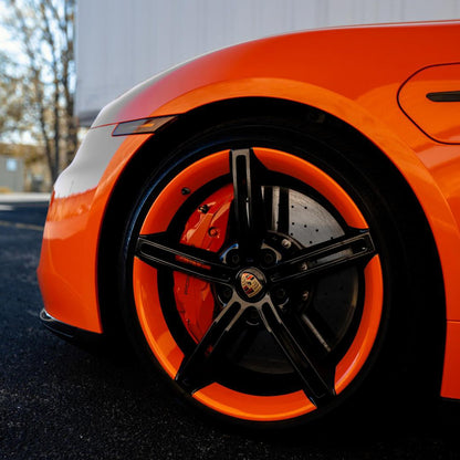 Glossy Metallic Racing Orange PPF