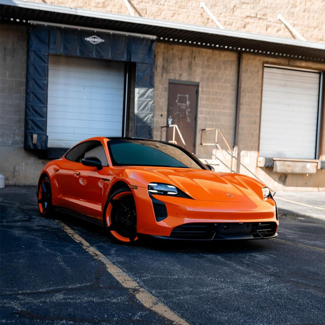 Glossy Metallic Racing Orange PPF