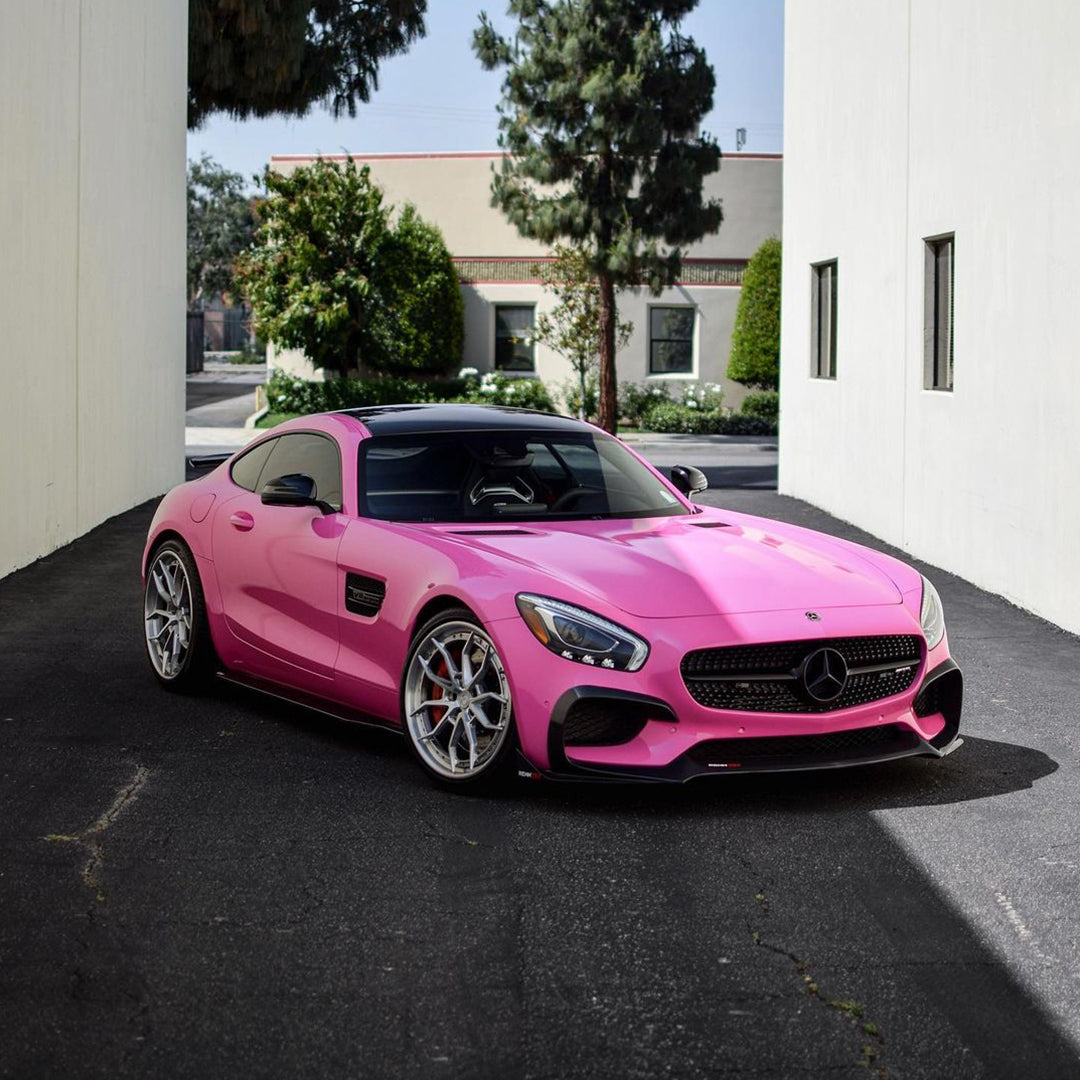 Glossy Peppa Pink Vinyl Wrap