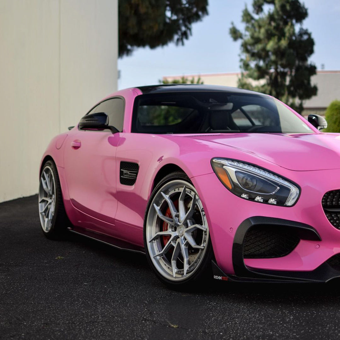 Glossy Peppa Pink Vinyl Wrap