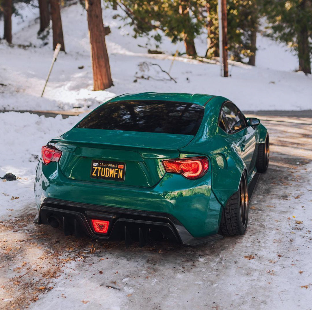 Glossy Racing Green Vinyl Wrap