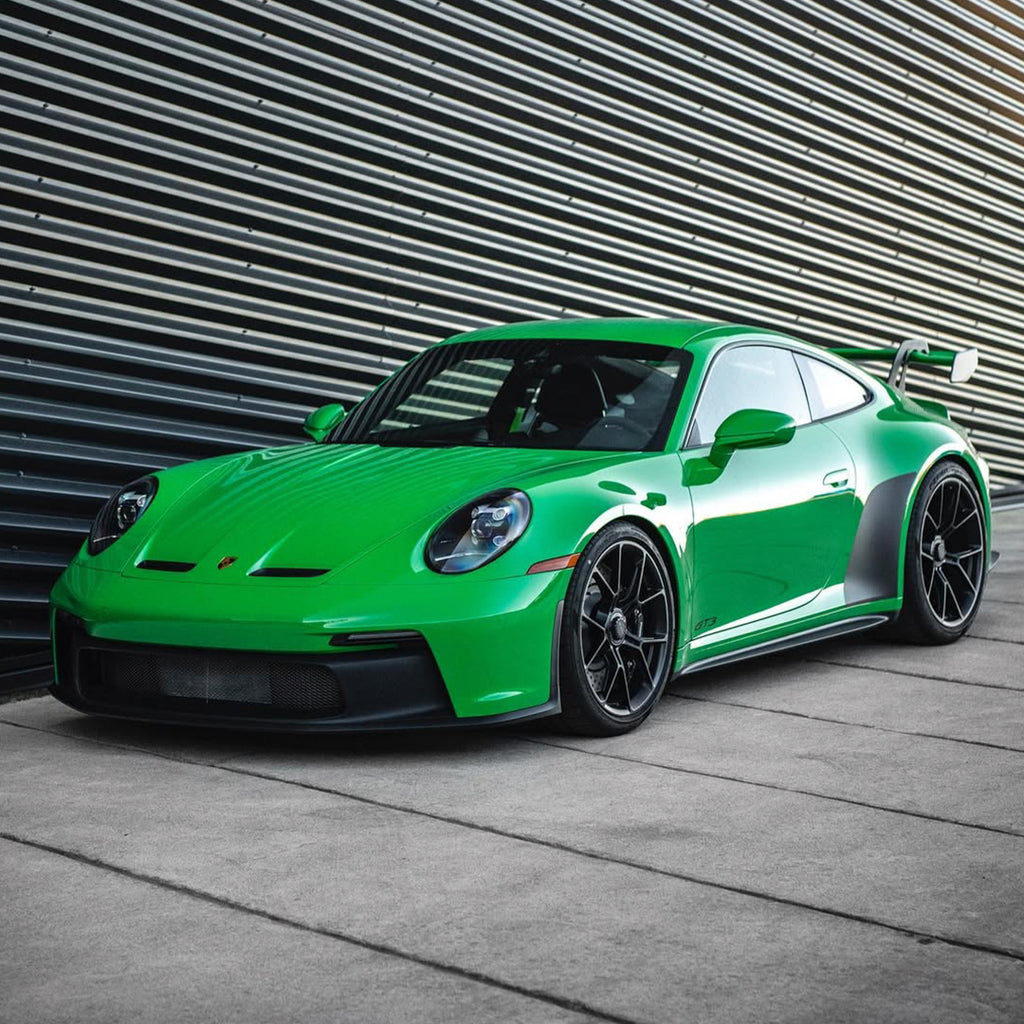 Glossy Signal Green Vinyl Wrap