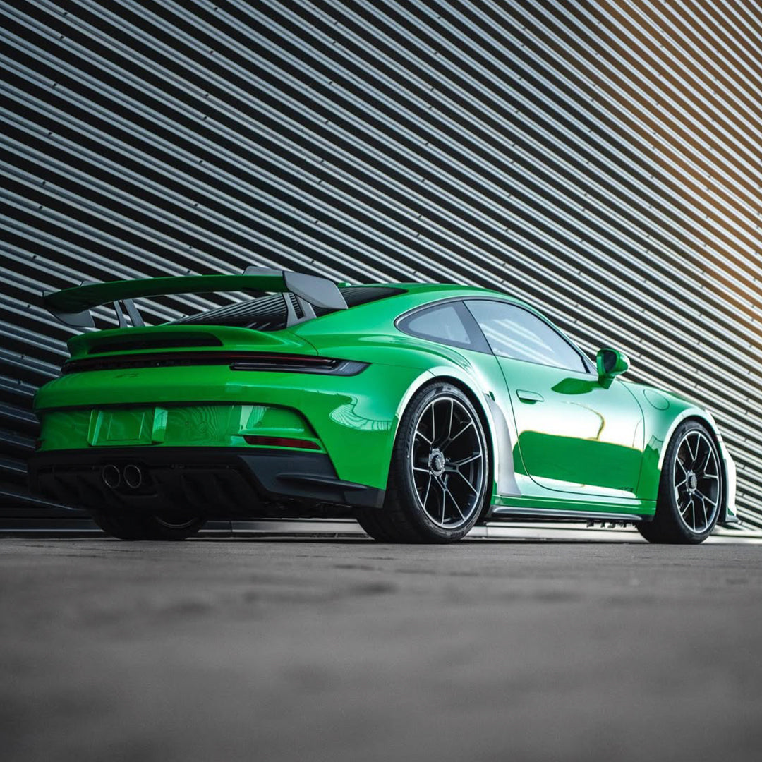 Glossy Signal Green Vinyl Wrap