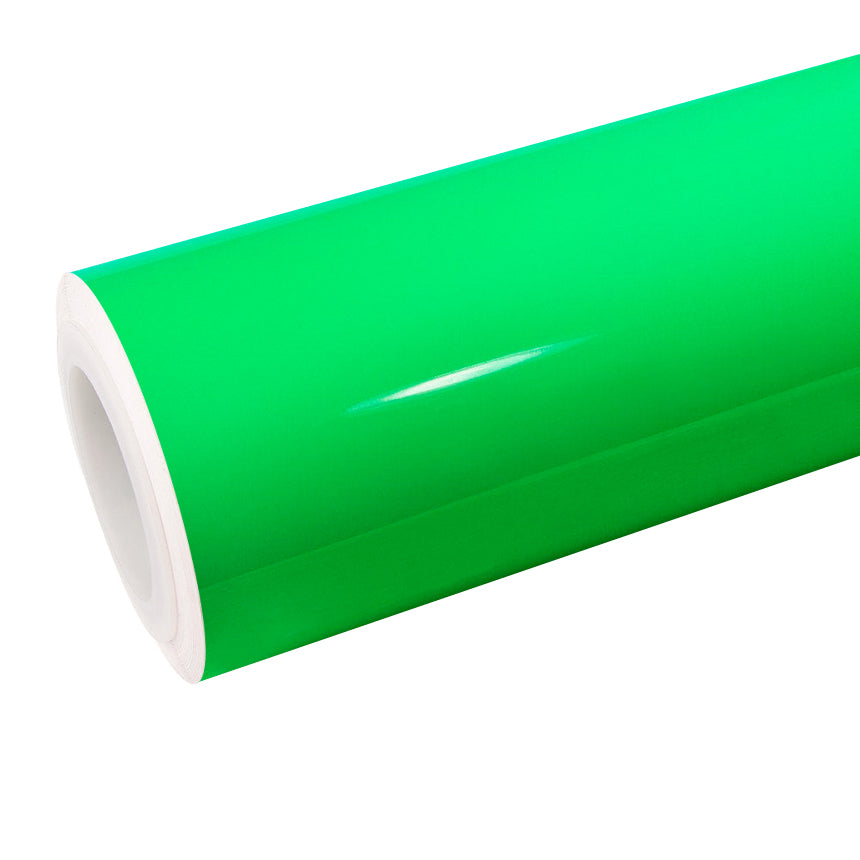 Glossy Signal Green Vinyl Wrap